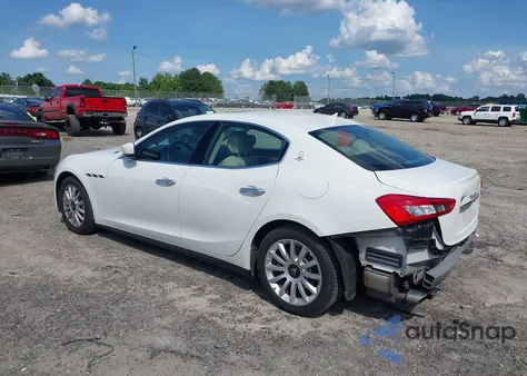 2014 Maserati Ghibli from USA, damaged, VIN ZAM57XSA0E1083944